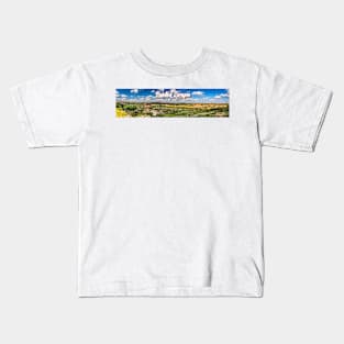 Painted Canyon Overlook North Dakota Kids T-Shirt